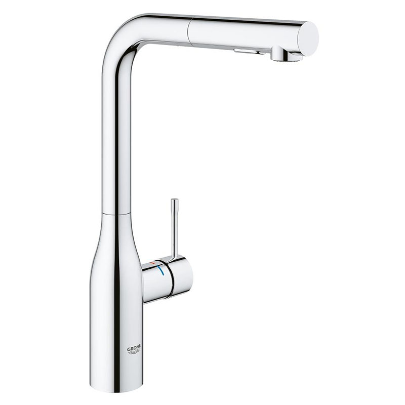 Grohe 30271000 Essence Single Handle Kitchen Faucet Chrome